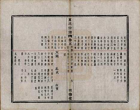 浙江[夏姓] 虞东蒋山夏氏宗谱六卷首一卷 — 清咸丰八年（1858）_五.pdf