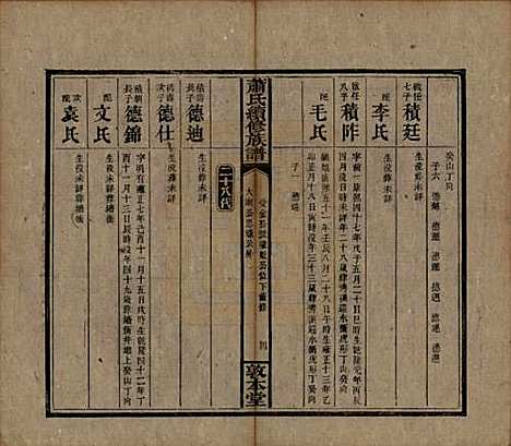 湖南[萧姓] 萧氏续修族谱 — 清宣统2年[1910]_二十三.pdf