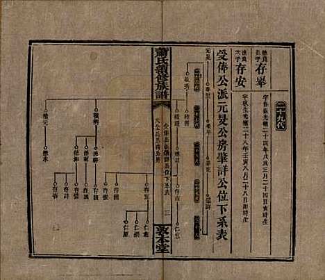 湖南[萧姓] 萧氏续修族谱 — 清宣统2年[1910]_二十八.pdf