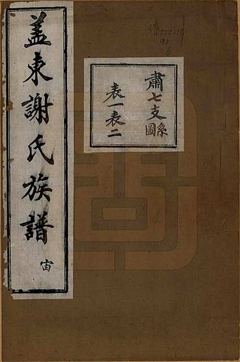 浙江[谢姓] 盖东谢氏族谱 — 民国十四年（1925）_六.pdf