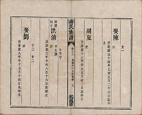 湖南[谢姓] 谢氏族谱 — 清道光16年[1836]_六.pdf