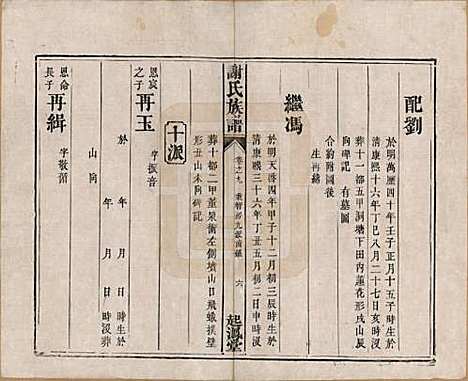 湖南[谢姓] 谢氏族谱 — 清道光16年[1836]_九.pdf