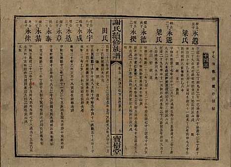 湖南[谢姓] 谢氏续修族谱 — 清宣统3年[1911]_五.pdf