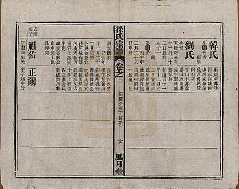 中国[徐姓] 徐氏宗谱四卷首一卷末一卷 — 民国十五年（1926）_二.pdf