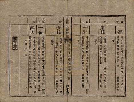 湖南[徐姓] 徐氏五修族谱十二卷 — 清同治五年（1866）_五.pdf