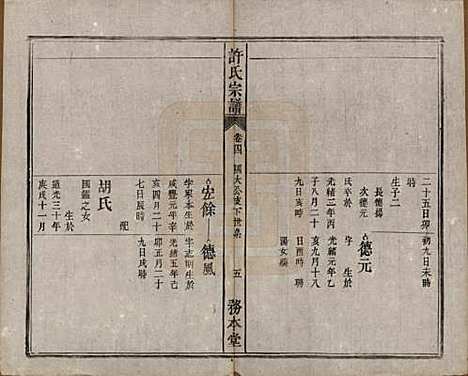 中国[许姓] 许氏宗谱六卷 — 清光绪九年（1883）_四.pdf