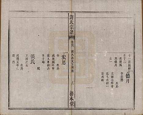 中国[许姓] 许氏宗谱六卷 — 清光绪九年（1883）_四.pdf