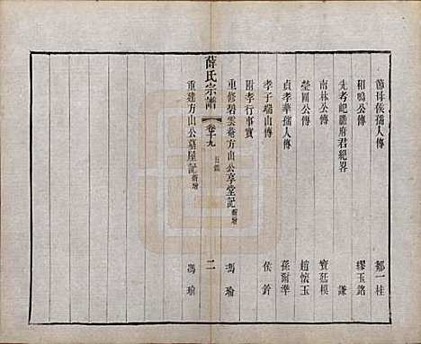 中国[薛姓] 薛氏宗谱二十卷 — 清光绪三十四年（1908）_十九.pdf