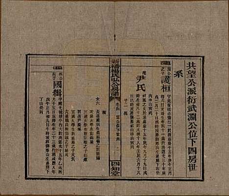 湖南[杨姓] 新桥杨氏弘公房谱 — 民国28年[1939]_四.pdf