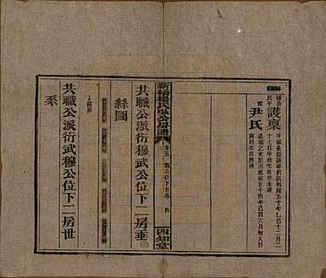 湖南[杨姓] 新桥杨氏弘公房谱 — 民国28年[1939]_五.pdf