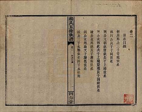 湖南[杨姓] 杨氏五修族谱 — 民国30年[1941]_二.pdf