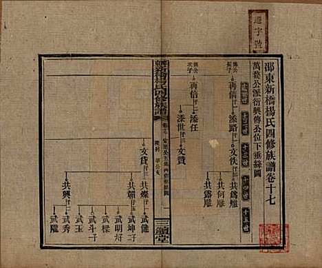 湖南[杨姓] 邵东新桥杨氏四修族谱 — 民国30年[1941]_十七.pdf