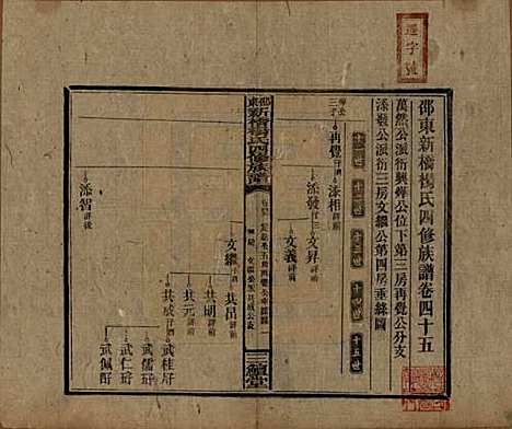 湖南[杨姓] 邵东新桥杨氏四修族谱 — 民国30年[1941]_四十五.pdf