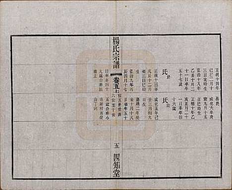 江苏[杨姓] 毗陵杨氏宗谱十二卷 — 民国二十年（1931）_五.pdf