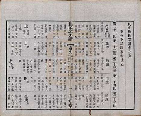 江苏[杨姓] 毗陵杨氏宗谱十二卷 — 民国二十年（1931）_九.pdf