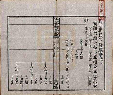 湖南[杨姓] 雨湖杨氏五修族谱二十卷 — 民国二十年（1931）_十五.pdf