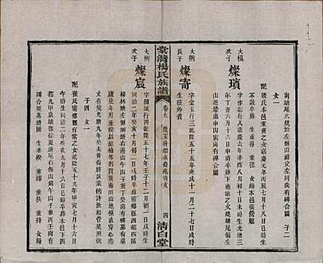 湖南[杨姓] 中湘棠湾杨氏六修谱二十卷 — 民国十五年（1926）_九.pdf