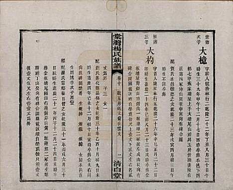 湖南[杨姓] 中湘棠湾杨氏六修谱二十卷 — 民国十五年（1926）_十.pdf