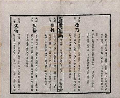 湖南[杨姓] 中湘棠湾杨氏六修谱二十卷 — 民国十五年（1926）_十五.pdf