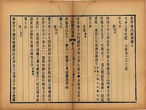 江苏[杨姓] 安阳杨氏族谱二十四卷 — 清同治十二年(1873)_八.pdf