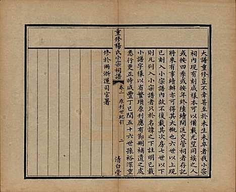 贵州[杨姓] 重修杨氏小宗祠谱五卷 — 清咸丰七年（1857）_二.pdf