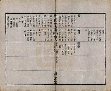 江苏[姚姓] 毘陵姚氏宗谱三十卷首一卷 — 清同治十一年（1872）_九.pdf