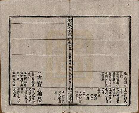 中国[余姓] 余氏宗谱八卷首三卷 — 民国十五年（1926）_五.pdf