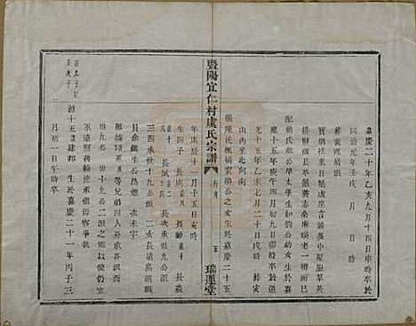 浙江[虞姓] 暨阳宜仁村虞氏宗谱十卷 — 清光绪元年（1875）_十.pdf