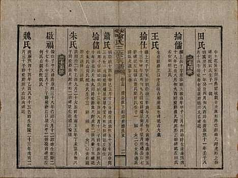 湖南[喻姓] 安化喻氏三修族谱 — 民国15年[1926]_十五.pdf