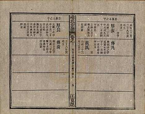 中国[喻姓] 喻氏宗谱十卷首一卷末一卷 — 民国二十年（1931）_十.pdf