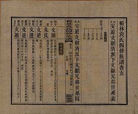 湖南[袁姓] 杨林袁氏四修族谱 — 民国三十一年（1942）_五.pdf