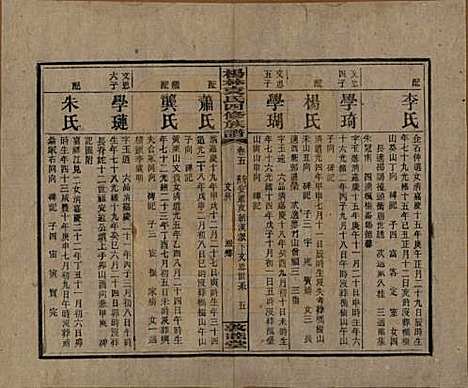 湖南[袁姓] 杨林袁氏四修族谱 — 民国三十一年（1942）_五.pdf