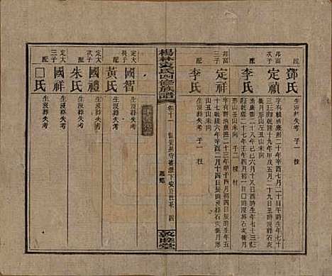 湖南[袁姓] 杨林袁氏四修族谱 — 民国三十一年（1942）_十一.pdf