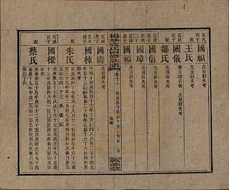 湖南[袁姓] 杨林袁氏四修族谱 — 民国三十一年（1942）_十一.pdf