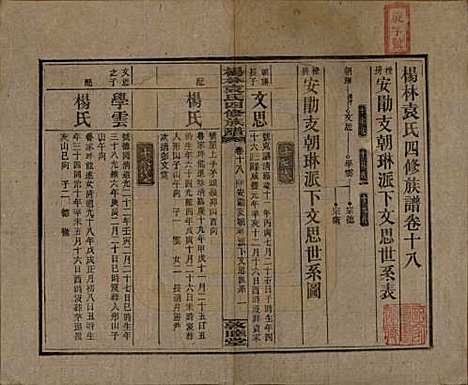 湖南[袁姓] 杨林袁氏四修族谱 — 民国三十一年（1942）_十八.pdf