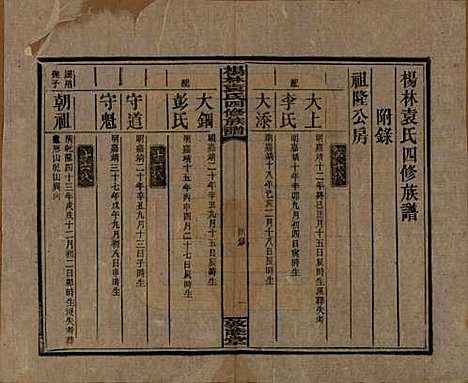 湖南[袁姓] 杨林袁氏四修族谱 — 民国三十一年（1942）_二十七.pdf