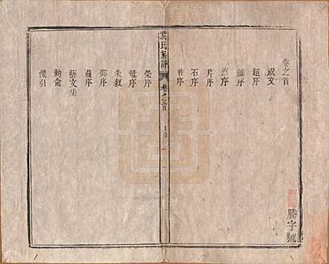 中国[袁姓] 袁氏族谱九卷首一卷次一卷末一卷 — 清道光七年（1827）_一.pdf