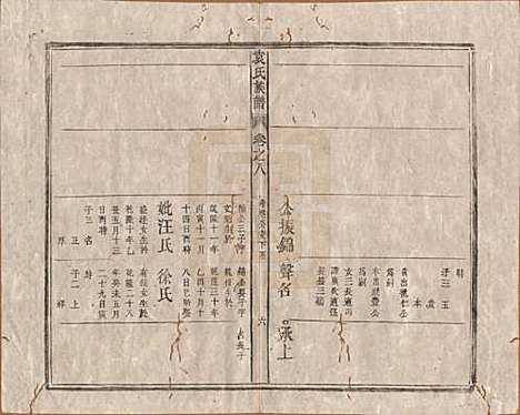 中国[袁姓] 袁氏族谱九卷首一卷次一卷末一卷 — 清道光七年（1827）_八.pdf