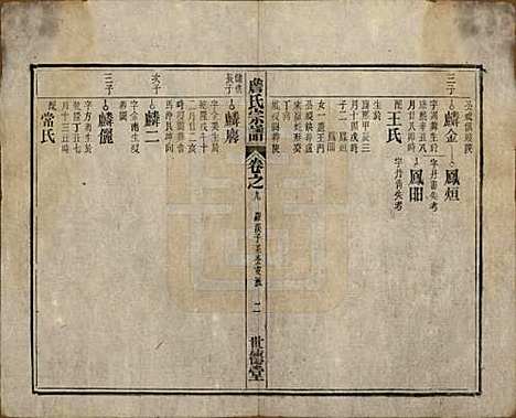 安徽[詹姓] 詹氏宗谱 — 民国10年[1921]_九.pdf