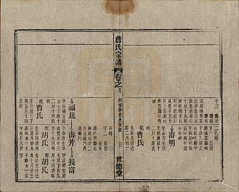 安徽[詹姓] 詹氏宗谱 — 民国10年[1921]_二十七.pdf