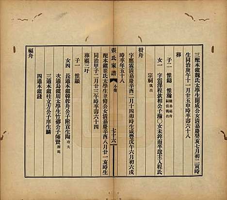 浙江[张姓] 张氏家谱不分卷 — 民国八年(1919)_三.pdf