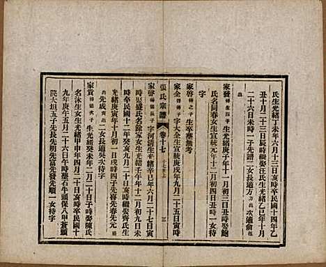 安徽[张姓] 张氏宗谱 — 民国二十二年（1933）_十七.pdf