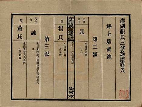 湖南[张姓] 洋湖张氏三修族谱 — 民国二十六年年(1937)_八.pdf