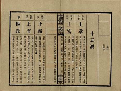 湖南[张姓] 洋湖张氏三修族谱 — 民国二十六年年(1937)_九.pdf