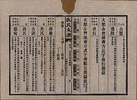 湖南[张姓] 张氏庆云公房支谱 — 民国三十八年(1949)_五.pdf