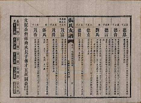 湖南[张姓] 张氏庆云公房支谱 — 民国三十八年(1949)_九.pdf