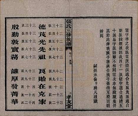 湖南[张姓] 张氏三修族谱 — 民国三十七年（1948）_二.pdf