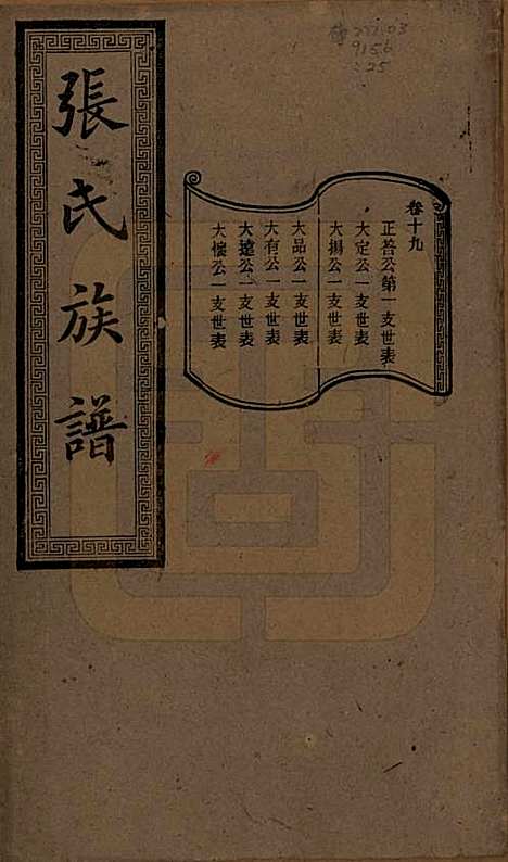 湖南[张姓] 张氏三修族谱 — 民国三十七年（1948）_十九.pdf