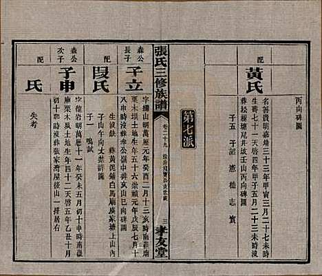 湖南[张姓] 张氏三修族谱 — 民国三十七年（1948）_二十九.pdf