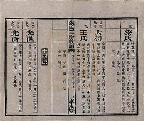 湖南[张姓] 张氏三修族谱 — 民国三十七年（1948）_三十一.pdf